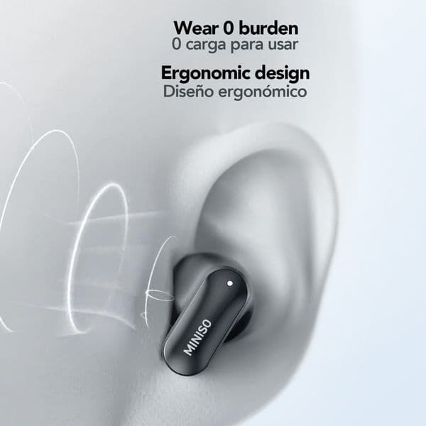 MS186 wireless earplugs bluetooth 5.4 remote control high fidelity sound TWS headphones intelligent noise reduction new