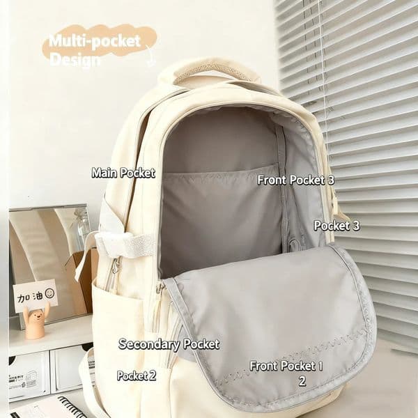 Kawai Large Capacity Backpack for Women Versatile for High School College Students Backpack Instagram Style Backpack Trend 251218