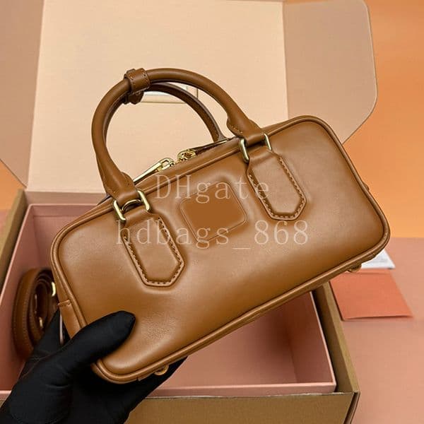 Mirror quality Designer Handbag Luxury Calfskin Leather Top Handle bag Shoulder Bag Crossbody bags 22cm With Box (Model: M2503212A)