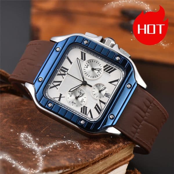 2026 Luxury designer mens womens SANTOSity watches quartz Automatic mechanical watch stainless steel strap luminous gifts men Wristwatches montre ##2137
