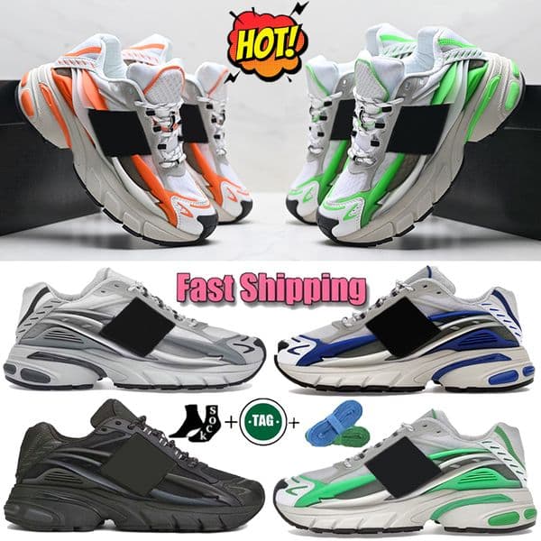 Designer Pharrell Adistar Jellyfish running shoes PW Solid Grey Triple Black Royal Blue Real Green Olive Orange top quality mens sneakers womens sports trainers
