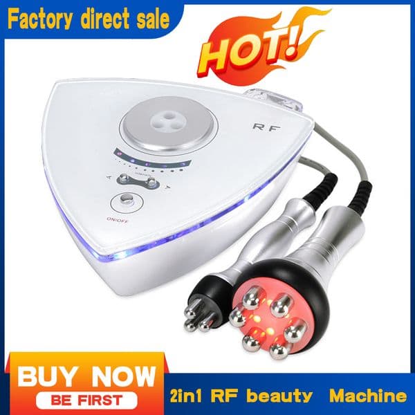 2-in1 RF beauty device High frequency Anti-Wrinkle Facial Lifting Skin Tightening Device Newest Body and Eyes Massager for Beauty & Personal Care