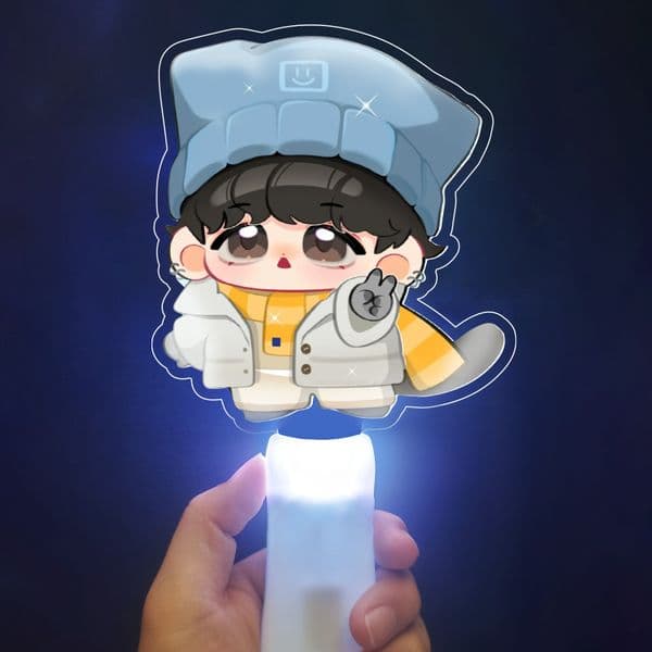 BTS SUGA LED Glow Stick light in Concert Party Supplies for Fan meeting member cartoon design