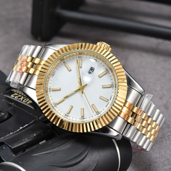 Mens women OYSTERity PERPETUALity DATE JUST Watches Automatic Quartz Movement Stainless Steel Watch womens Wristwatches waterproof Luminous montre de luxe #413