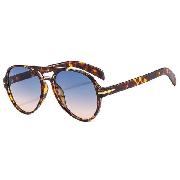 Protective Fashion Large Frame Square Women Sunglasses Colorful Lens Gradient Sun Glasses Outdoor Casual Eyewear UV400 Liuyuemoshang