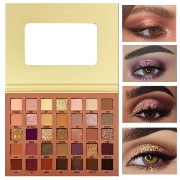 Professional Makeup Palette 35 Colors Matte Shimmer Eyeshadow Palette Highly Pigmented Long Lasting Eye Shadow Pallet Cosmetics Pressed Powder Palette