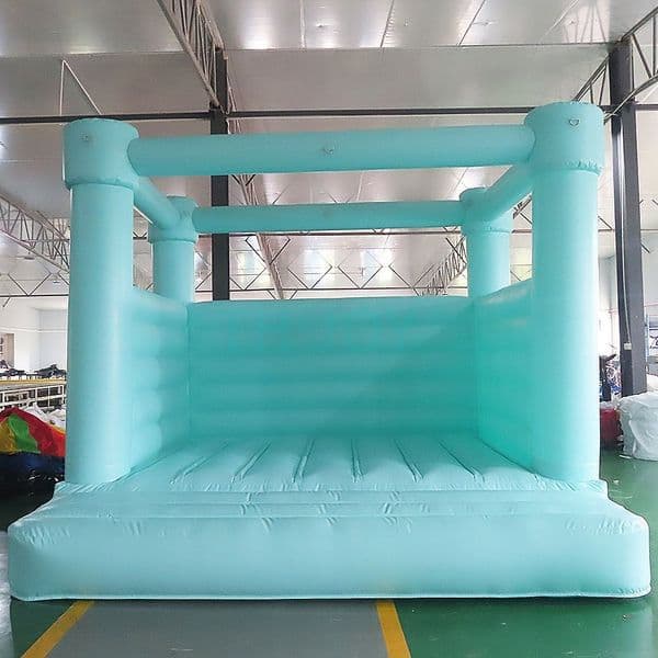 Full PVC outdoor activities inflatable wedding bouncer 2026 commercial blue birthday bouncy caslte party moonwalK house for adults N kids