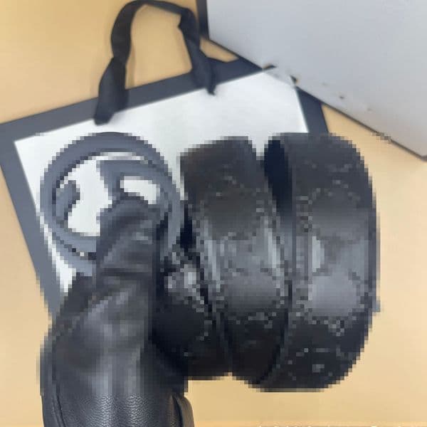 Designer belt, men's belt, luxurious women's belt, fashionable, luxurious and casual. Double-letter button-down belt, 3.8CM