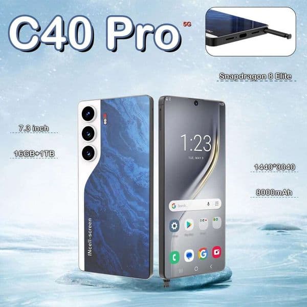 Cugo Phone C40 Pro With Built-In Stylus 16+1Tb Android 8.1 7.3Inch Smartphone Exclusively For