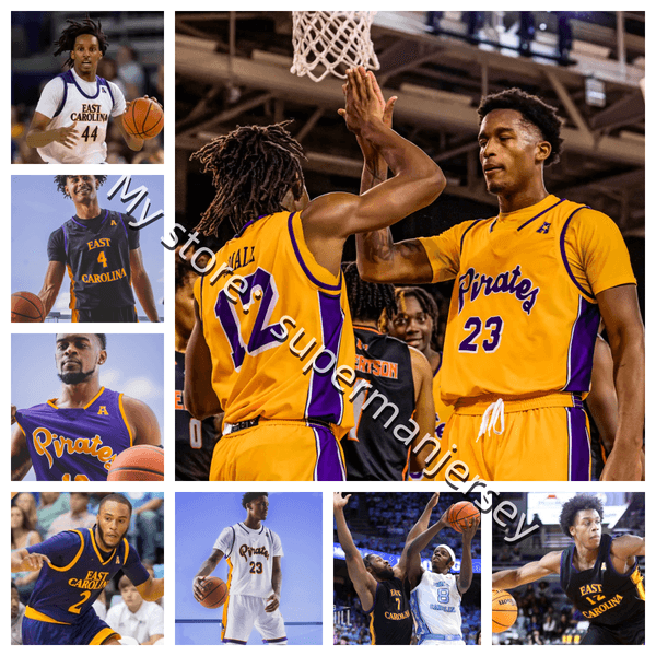 2025-26 East Carolina Pirates College basketball jersey Bailey Baker Cason Caulker Davis DeLaurier Emejuru Felton LaBeaux Mbeng Perkovic Quinn Riley Smith Woodard
