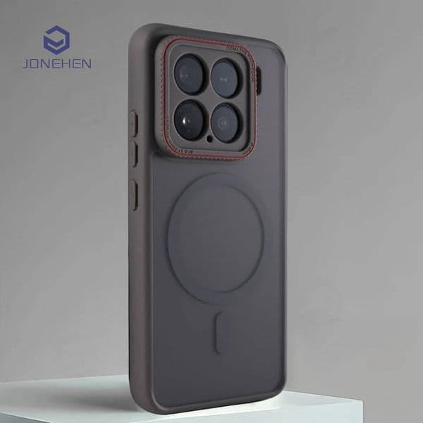 Luxury Matte Bumper Magnetic Clear Case Xiaomi Mi 15S Pro 15 Ultra Mi15 Full Lens Protection Wireless Cover For Magsafe