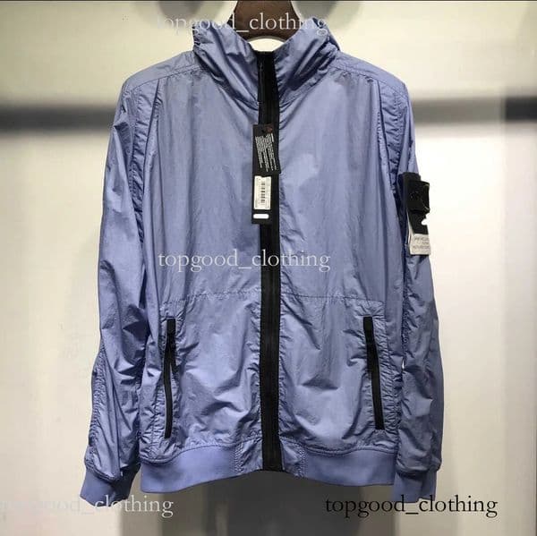 Stone Jacket Designer Fashion Winter Warm Hoodie Windproof Parka With Badge pull stone coat Casual Streetwear Zip UP Hoodie Outerwear Outdoor Coat 59 802