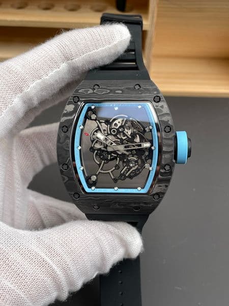2026 BBR new men watch AAAAA Tourbillon Luxury designer watch 13.5mm sapphire Titanium Men's Watches Super clone r M055 Carbon fiber lightweight hollow e5c0