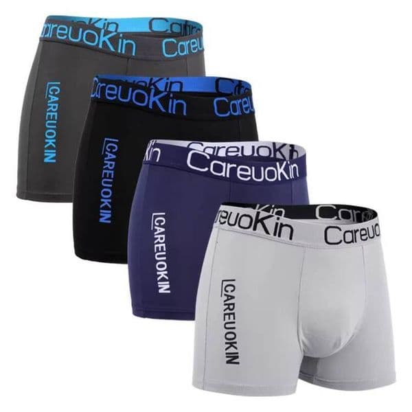 Customization Bulk Sale Price Caruokin Mixed Sizes Colors Bamboo Milk Silk Men's High-Quality Triangle and Boxer Briefs