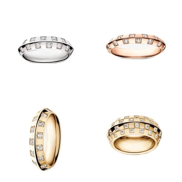 Ring for Women Men Designer Couple Rings Luxury Diamond Ring Brand Rings 18K Gold 925 Silver Plated Classic Wedding Ring Size 5-11 Party Jewelry Gift