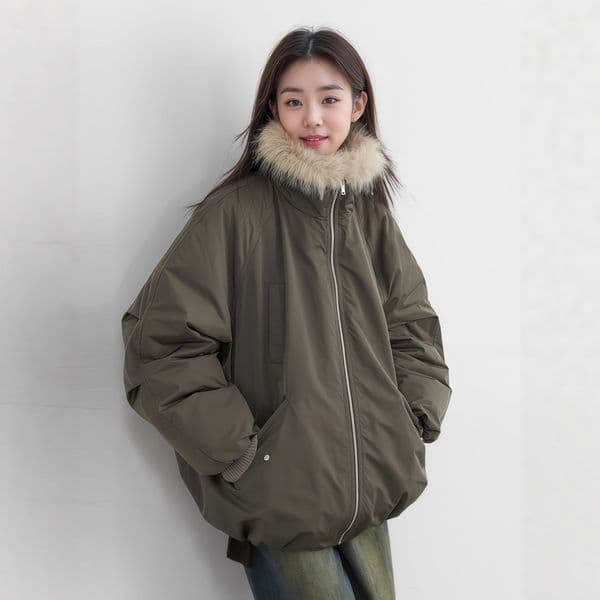2025 Winter New Plush Patchwork Barn Style Flower Bud Parka Jacket for Women American Retro Thickened Cotton Coat