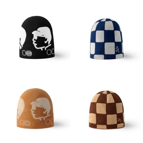 Reversible Knitted Beanie Designer New Beanie Hat Skull Cap for Men and Women Fashionable Bonnet Outdoor Hat Travel Skiing Knitted Hat High Quality