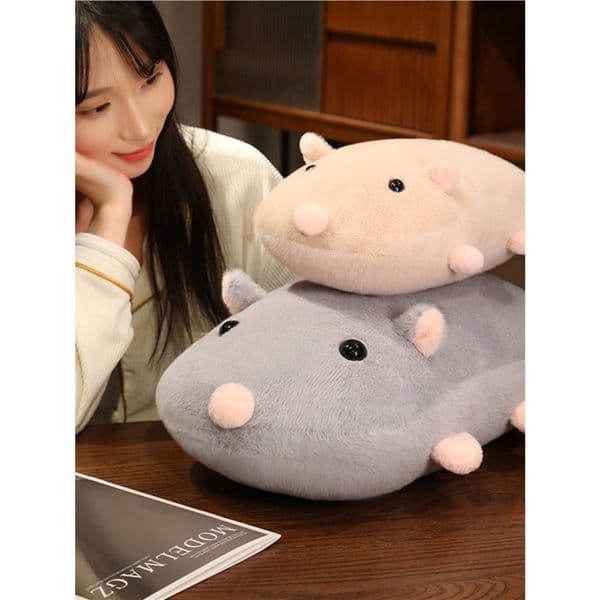 Creative Shape Mouse Nap Soft Cute Plush Toy Doll Long Pillow Gift
