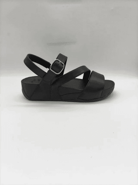 Retro Flat Roman Sandals Minimalist Fashion Cross-Strap Flats Fish-Mouth Open-Toe Buckle Women's Shoes