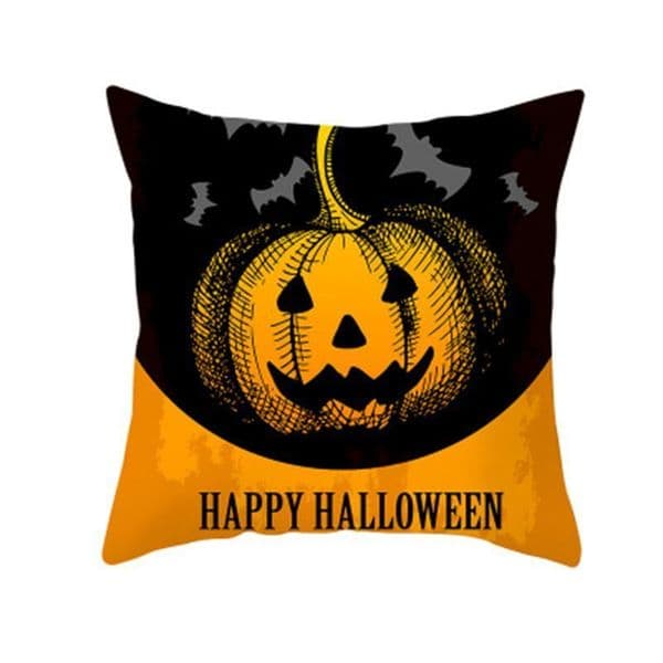 Halloween Pillowcases Cover Velvet pillow case Pumpkin Throw Pillow Case Home Sofa Car Decorative Xmas Gifts Home Decorative Without core
