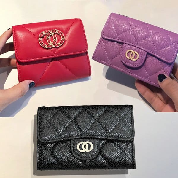 Luxury Designer Leather Premium Golf Card & Credit Card Holder, Fashion Slim Purse for Daily Use, Lightweight & Portable Organizer with Sleek Design for Ladies
