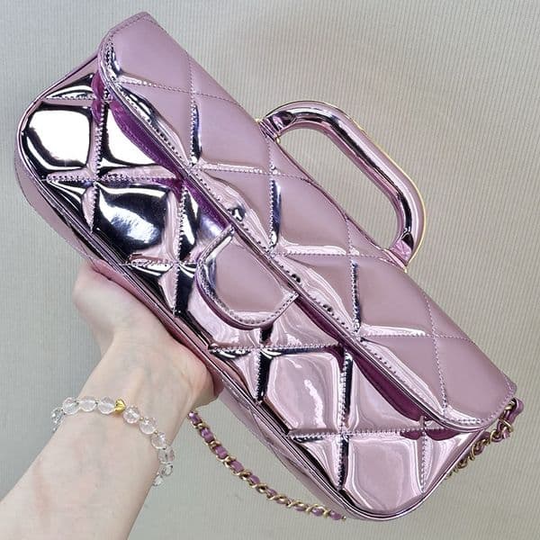 Large Flap Bag with Top Handle bag Designe Shoulder bag Luxury Handbag Fashion Crossbody bag 30cm With Box 25KAS5807A