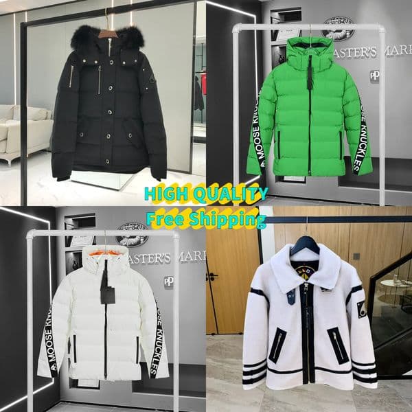Moosely Knukles Jacket Men Moosely Knucklecoat Down Jackets Mens Womens Designer Parkas Outwear Coats Duck Winter Moosely Knuckless Coat Men Puffer Jacket NM3