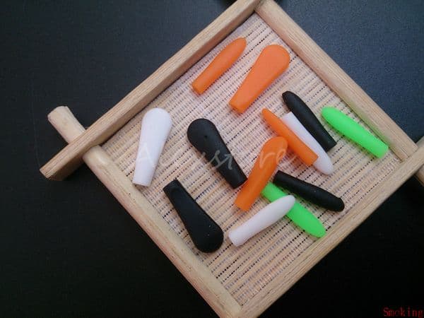 Silicone Tip Rubber Sleeve Protective Cover Case Skin for wax gold silver dabber tools dab jar tool titanium nail dry herb DHL
