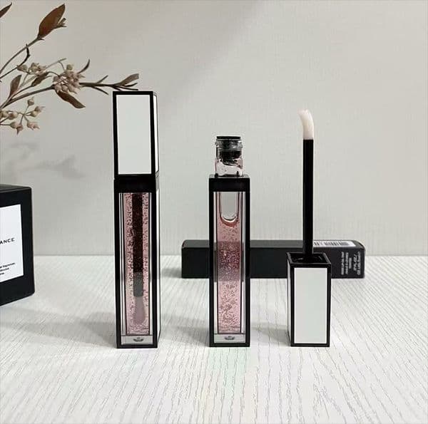 Women Lip Gloss Liquid Lipstick Rose Lip Oil 0.17 fl. oz 5ml Lip Oil