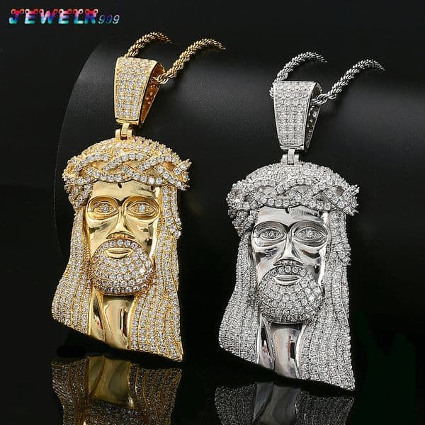 Hot Selling Gold Filled Jewelry Iced Out Pendants for Necklace Hip Hop 18K Religious Jewelry