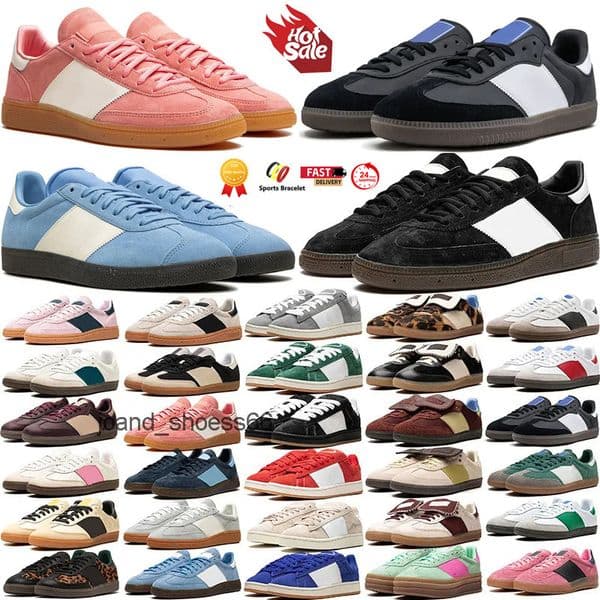 Sambaswomen sandals designer men women shoes Light Leopard Pony Sporty Tonal Rich Core Black White Flat Sneakers Platform shoe Sports Sneaker size 36-45