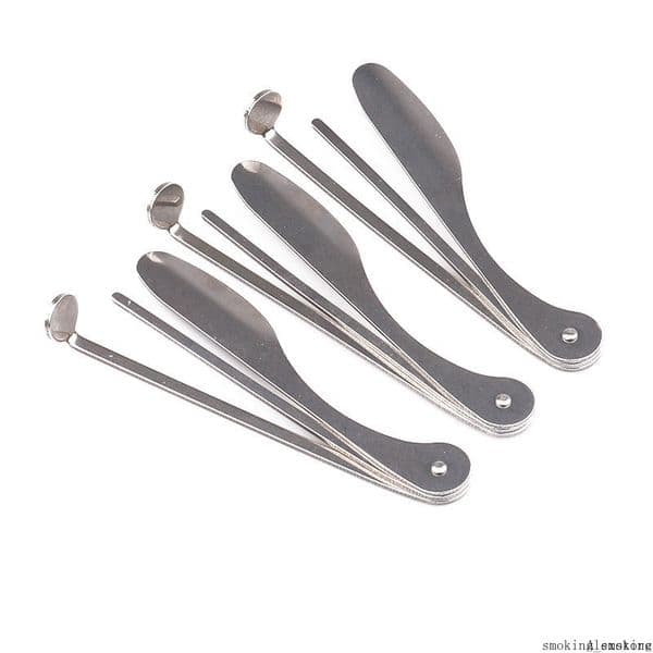 Smoking Pipe Cleaner 3 in 1 Cleaning Tool Pick Metal Spoon Reamers Tamper Cigar Cutter Hookahs Knife Folding Kit New Arrival