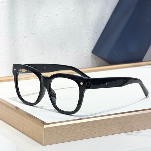 Trendy Designer Glasses For Women My Monogram Square Sunglasses Z 1523 Black Acetate Clear Lenses luxury brand Reading Glasses Compatible to prescription lenses