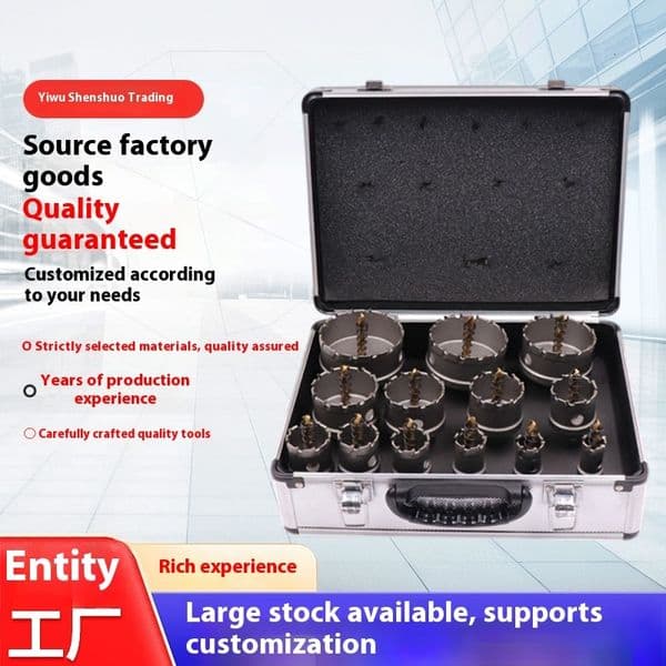 New Premium Alloy TCT Metal Hole Saw Stainless Steel Iron Plate Aluminum