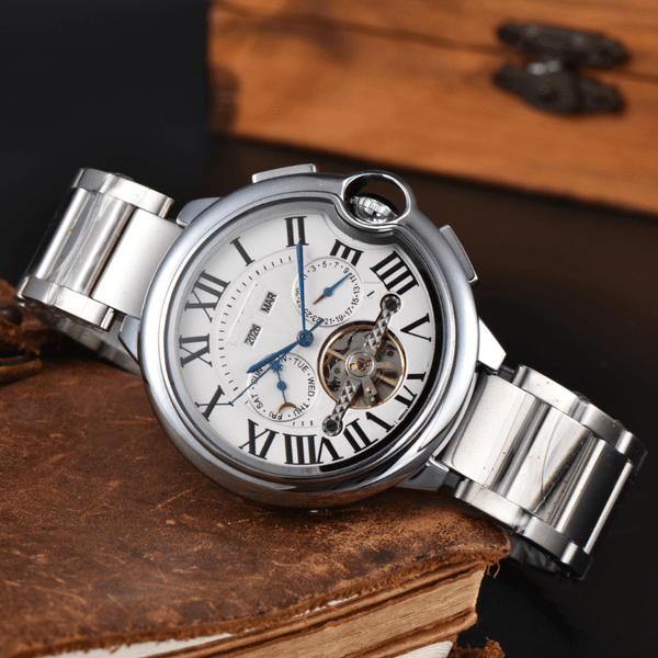 New luxury men BALLONiy BLEUity DE Master design automatic mechanical movement watch luxury fashion dial sport waterproof sapphire glass same Wristwatches #200