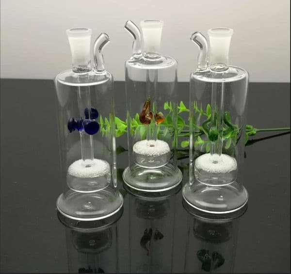 Smoking Pipes Mute Filter Glass Art with Various Fancy Sand Cores Great Pyrex Glass Oil Burner Pipe
