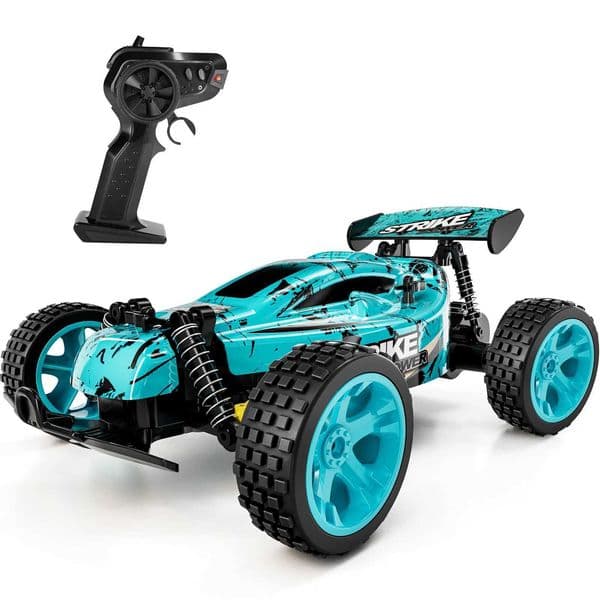 1 18 Scale RC Remote Control Car for Kids 20 KM/H 2WD Offroad Buggy 2.4GHz RC Racing Car 50 Mins Playtime Toy Gifts XJ260703