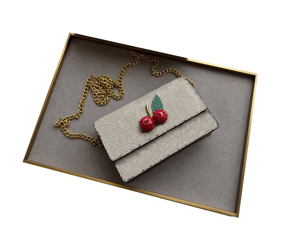 Fashion Women's Designer Handhags Chain bag Strawberry Chain Shoulder Bag Hobo Bag Crossbody Bag 23496 27708