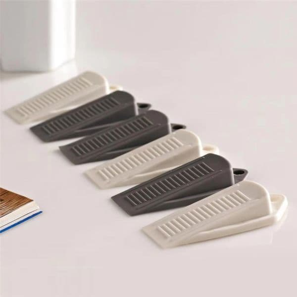 2pcs Rubber Wedge Door Guards Safety Protection Seams Anti Pinch Hand Door Guards Baby Safety Protectors Home Office Door Guards
