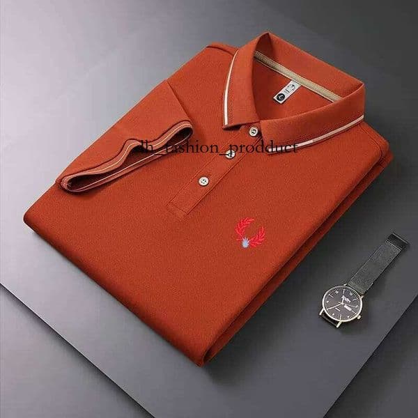 fredd pery Men's Polos High Quality Embroidered Polo Shirt 2025 Summer T-Shirt Fashion Top Trend Casual Business Classic Polo Shirt for Business Formal Events fa8