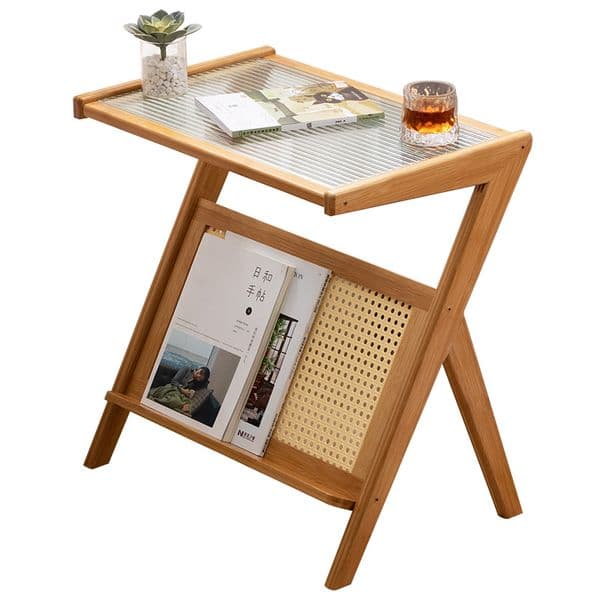 B7059 Simple coffee table living room light luxury high-end home glass small coffee table
