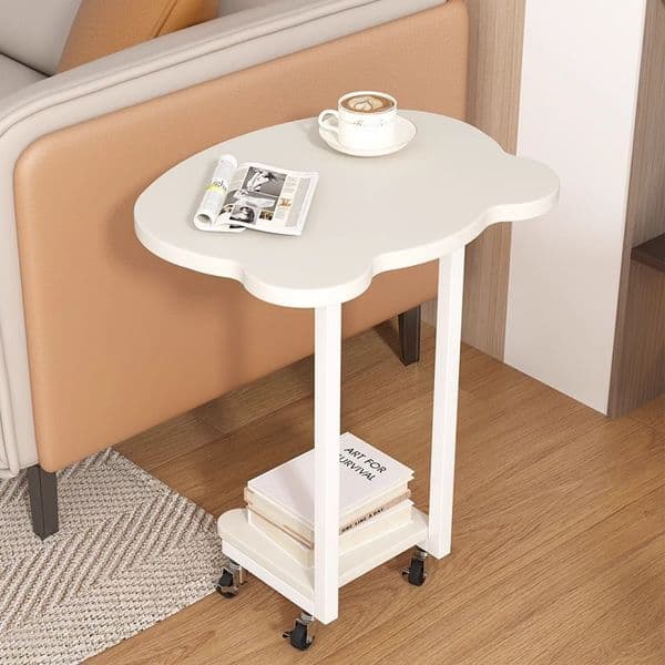 B70510 Movable sofa side table small coffee table living room small apartment bedside table modern simple table