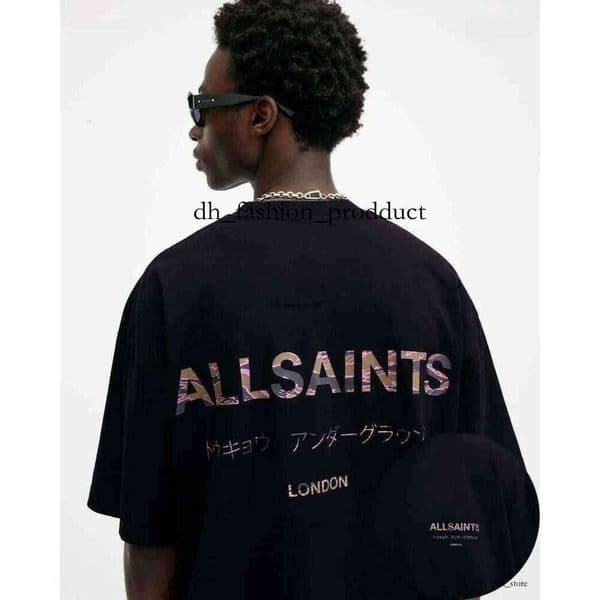 Designer Classic Casual All Saints T Shirt Mens Women Oversized Tall Saintss Tshirt Y2k High Street Short Sleeve Clothing Graphic Tee Cotton Summer Sweatshirt b26