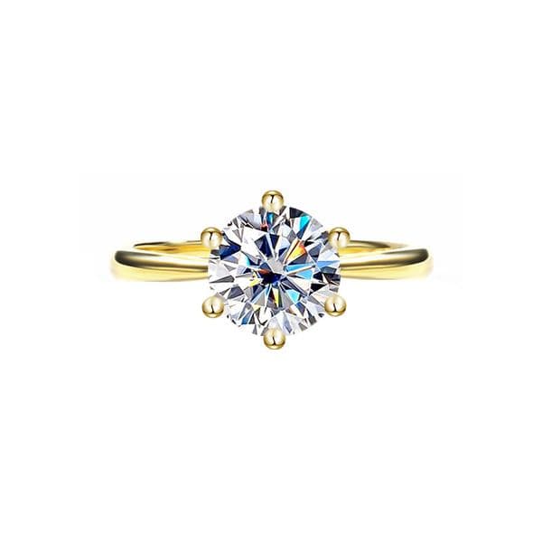 pass diamond tester VVS1 D color 1CT moissanite ring designer for women 925 sterling silver ring wedding rings designer jewelry woman Valentins day Christmas gift