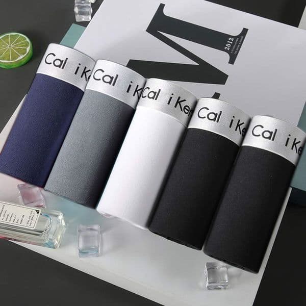 5pcs underwear man short Male Soft Underpants Man Luxury Brand Comfortable multiple colors for men track pant underwear