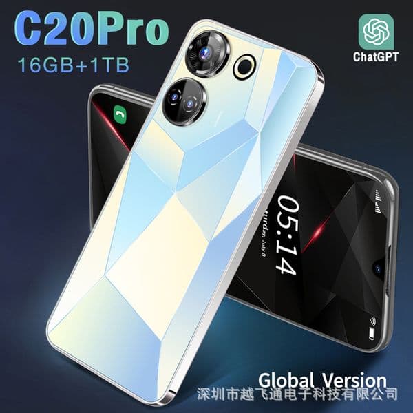 New C20Pro cross-border 7.3 high definition screen intelligent Android all-in-one machine 16 + 1T foreign trade cross-border mobile phone wholesale