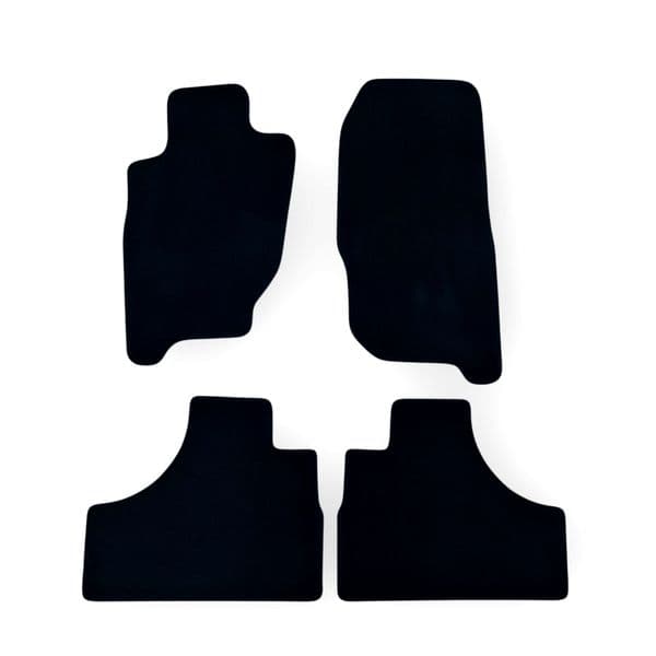 Car Floor Mats Velour For Jeep Liberty Waterproof Black Carpet Rugs Auto Liners