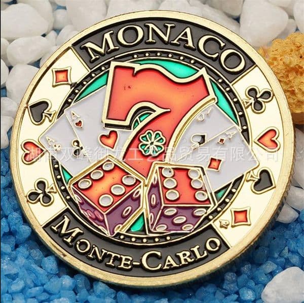 Arts and Crafts 32mm color gold coin commemorative coin commemorative medal