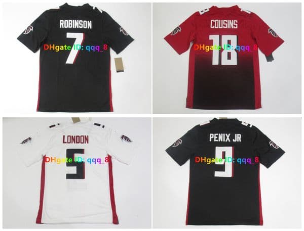 Michael Penix Jr. Bijan Robinson Falcon Football Jersey Deion Sanders Kirk Cousins Jalon Walker Drake London Jessie Bates III Kyle Pitts Men Women Kids Size S-4XL