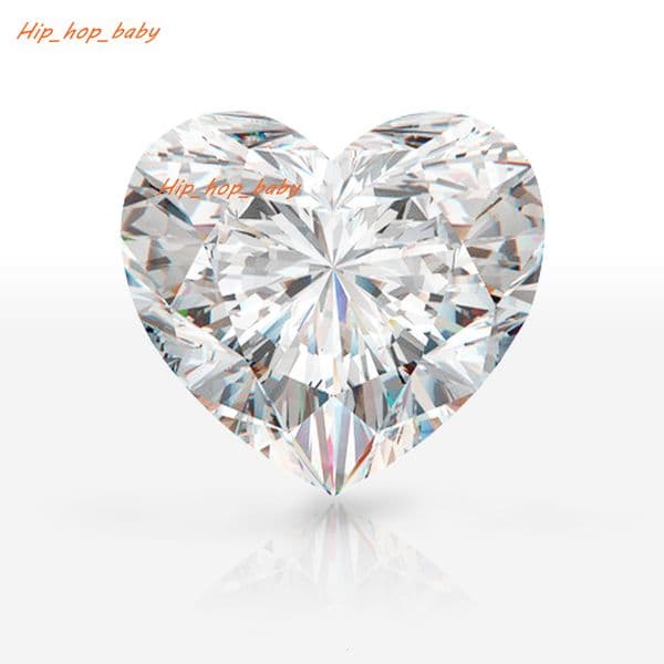 High Quality Flawless Lab Created Loose Stone Diamond 1.0-3.0ct VVS D IGI GIA Certificate CVD HPHT Heart Cut Lab Grown Diamond